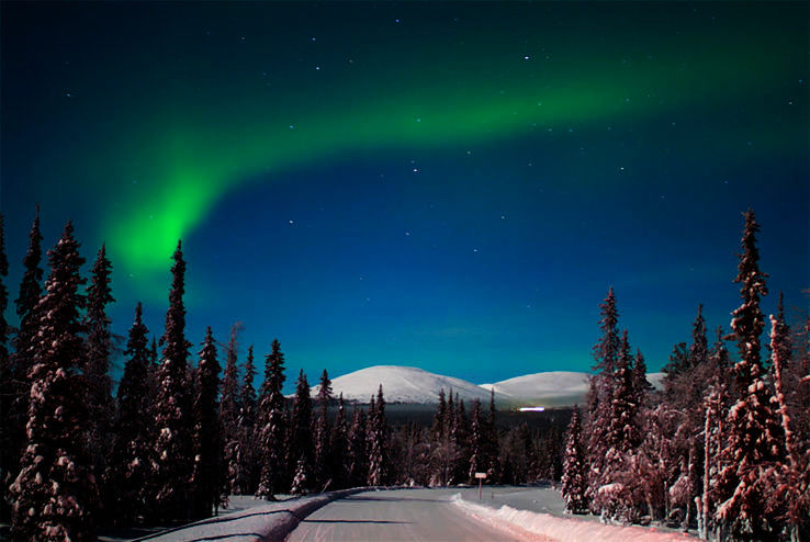 Best time to witness Northern Lights
